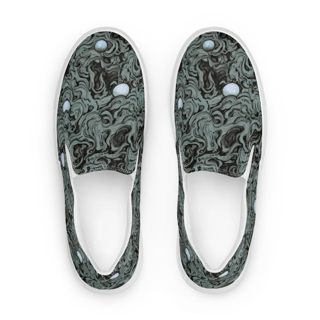 Caruso Swirl on Women's Slip-On Canvas Shoes — Front