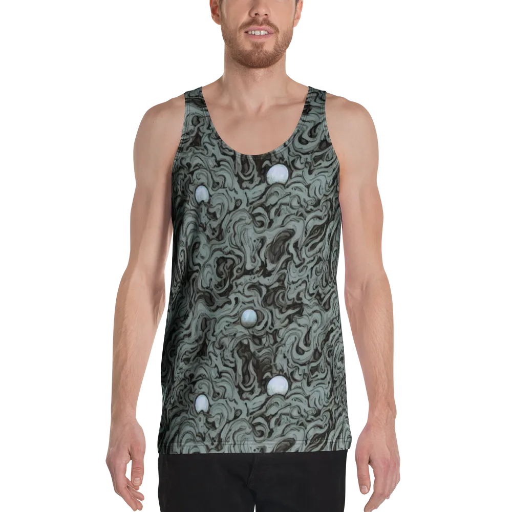 Caruso Swirl on Men's Tank Top — Front