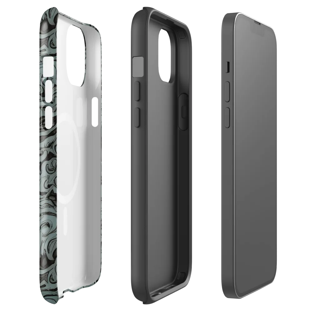 Caruso Swirl on MagSafe Tough Case for iPhone® — Front
