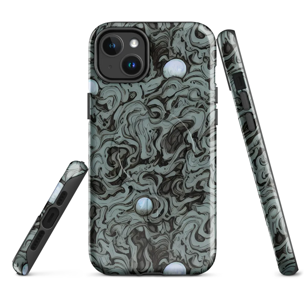 Caruso Swirl on MagSafe Tough Case for iPhone® — Front