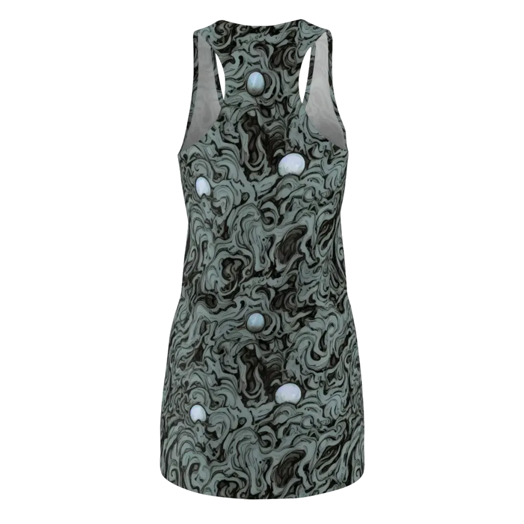 Caruso Swirl on Racerback Dress — Back