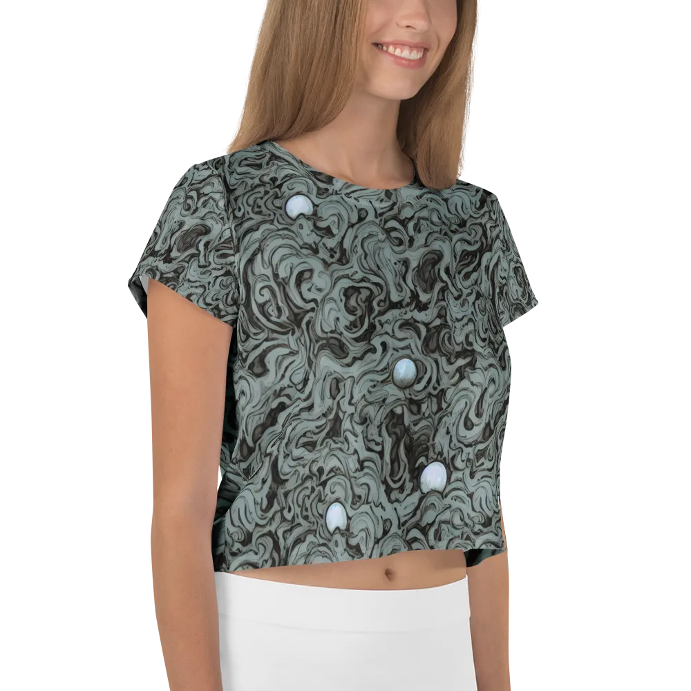 Caruso Swirl on Crop Tee — Right