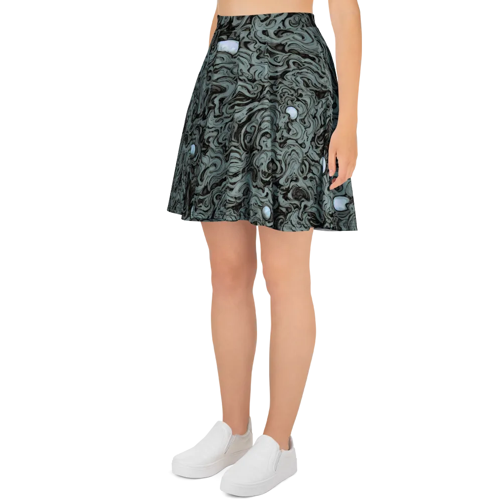 Caruso Swirl on Skater Skirt — Left