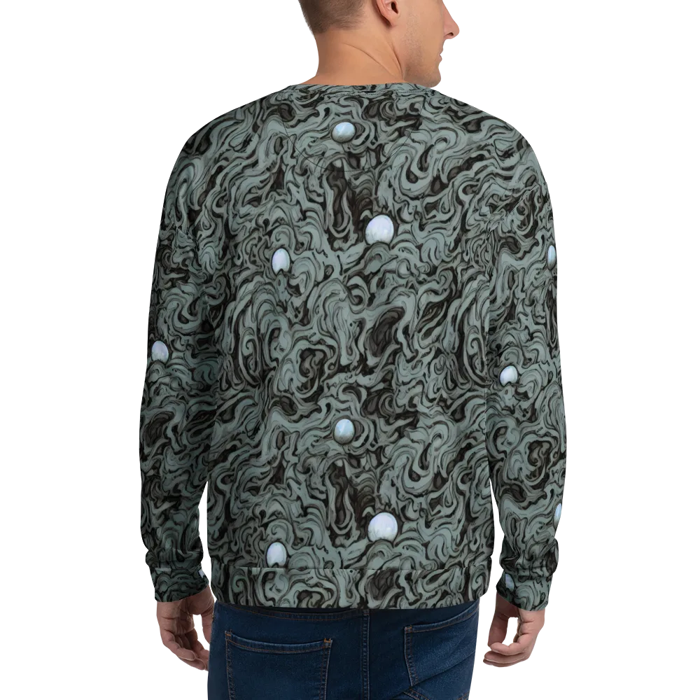 Caruso Swirl on Sweatshirt — Back