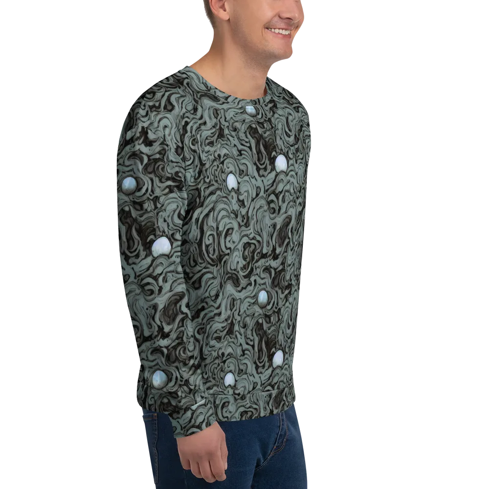Caruso Swirl on Sweatshirt — Right Front