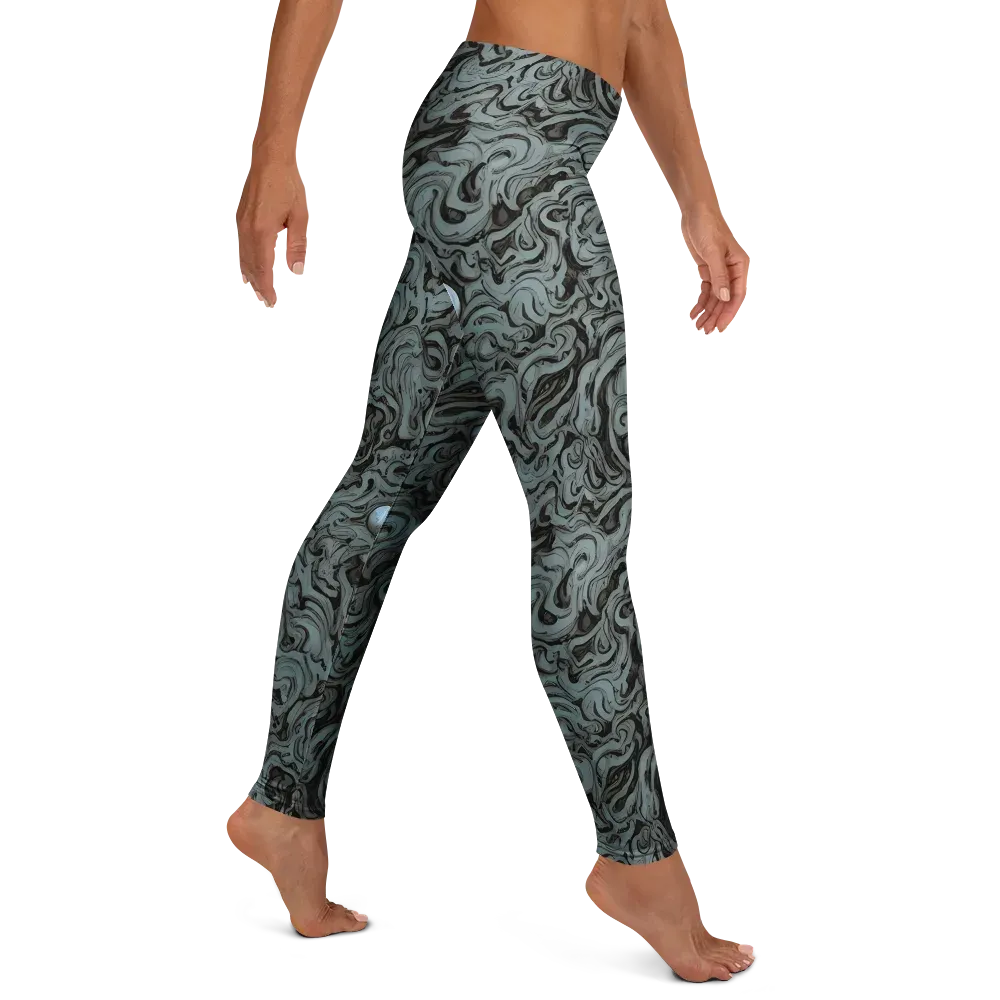 Caruso Swirl on Leggings — Right
