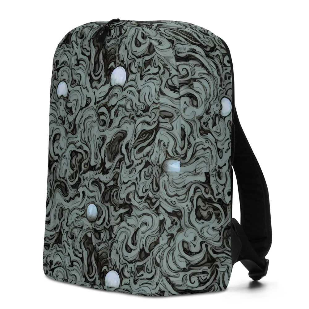 Caruso Swirl on Minimalist Backpack — Left