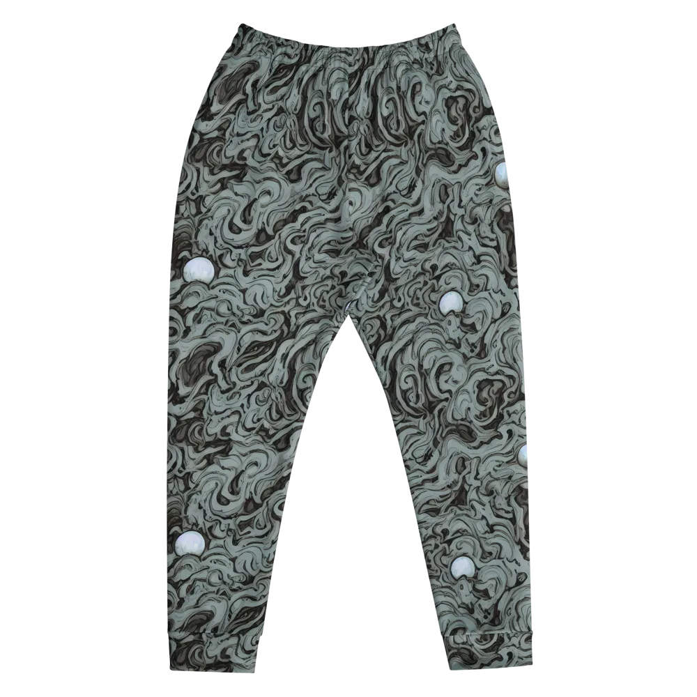 Caruso Swirl on Men's Joggers — Front