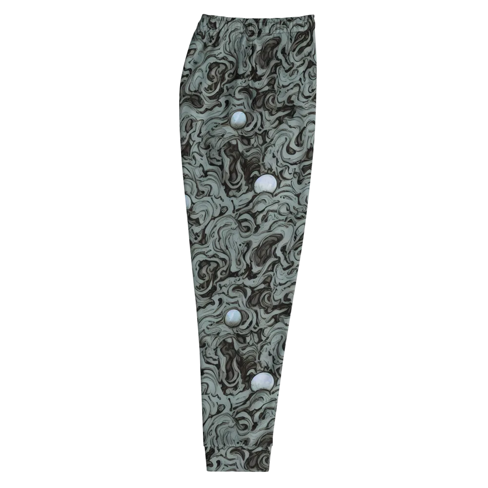 Caruso Swirl on Men's Joggers — Right