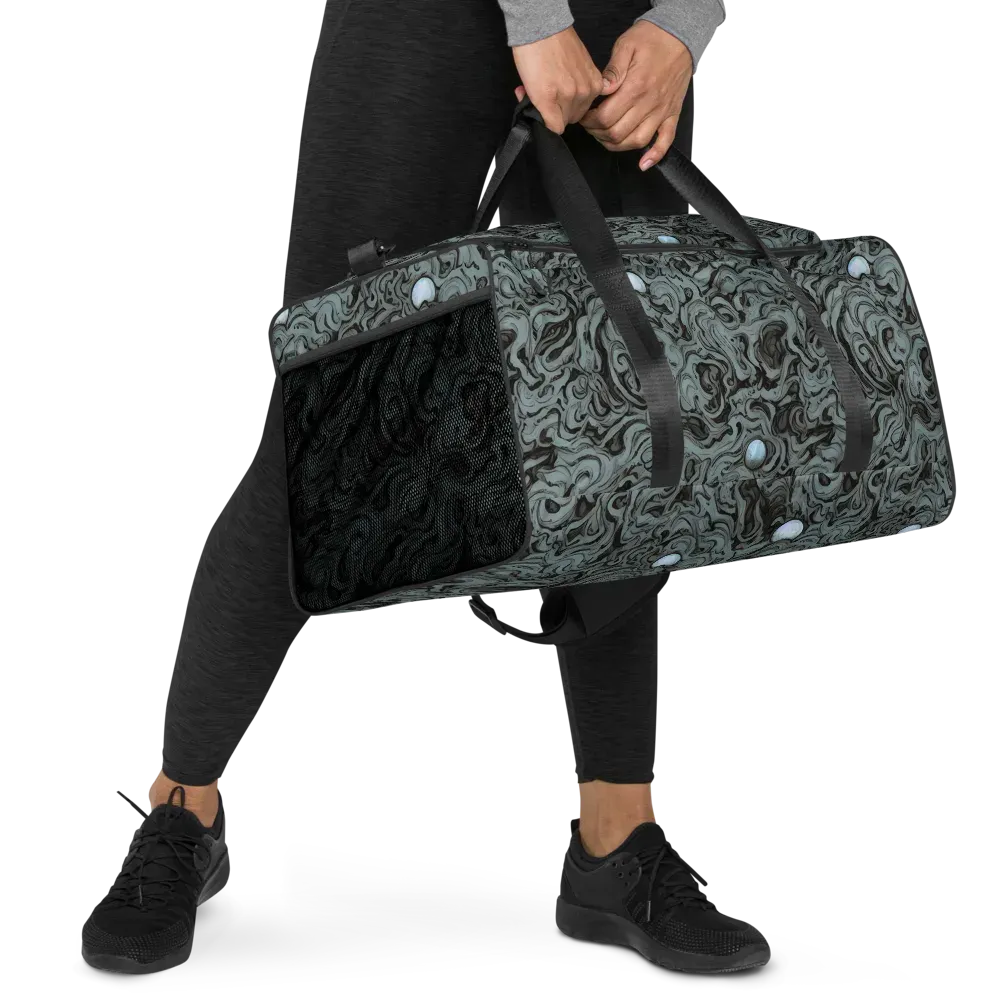 Caruso Swirl on Duffle Bag — Right Front