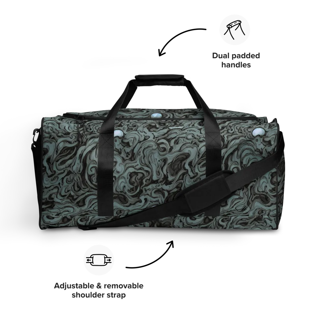 Caruso Swirl on Duffle Bag — Front