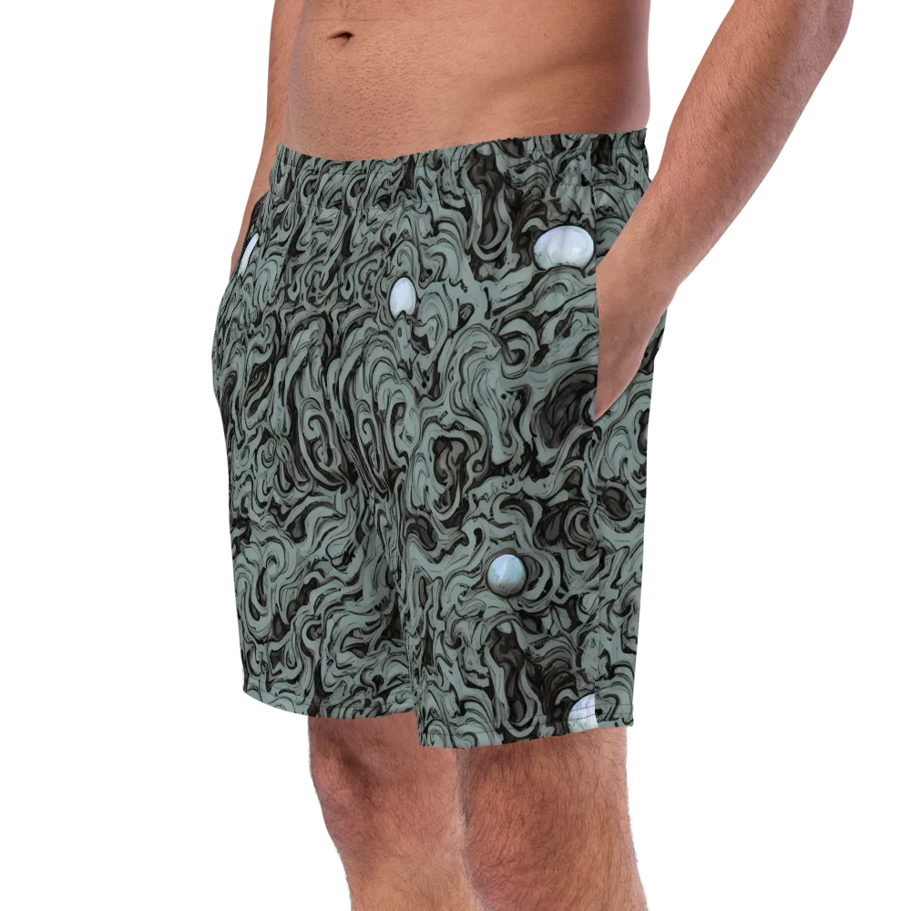 Caruso Swirl on Swim Trunks — Left Front