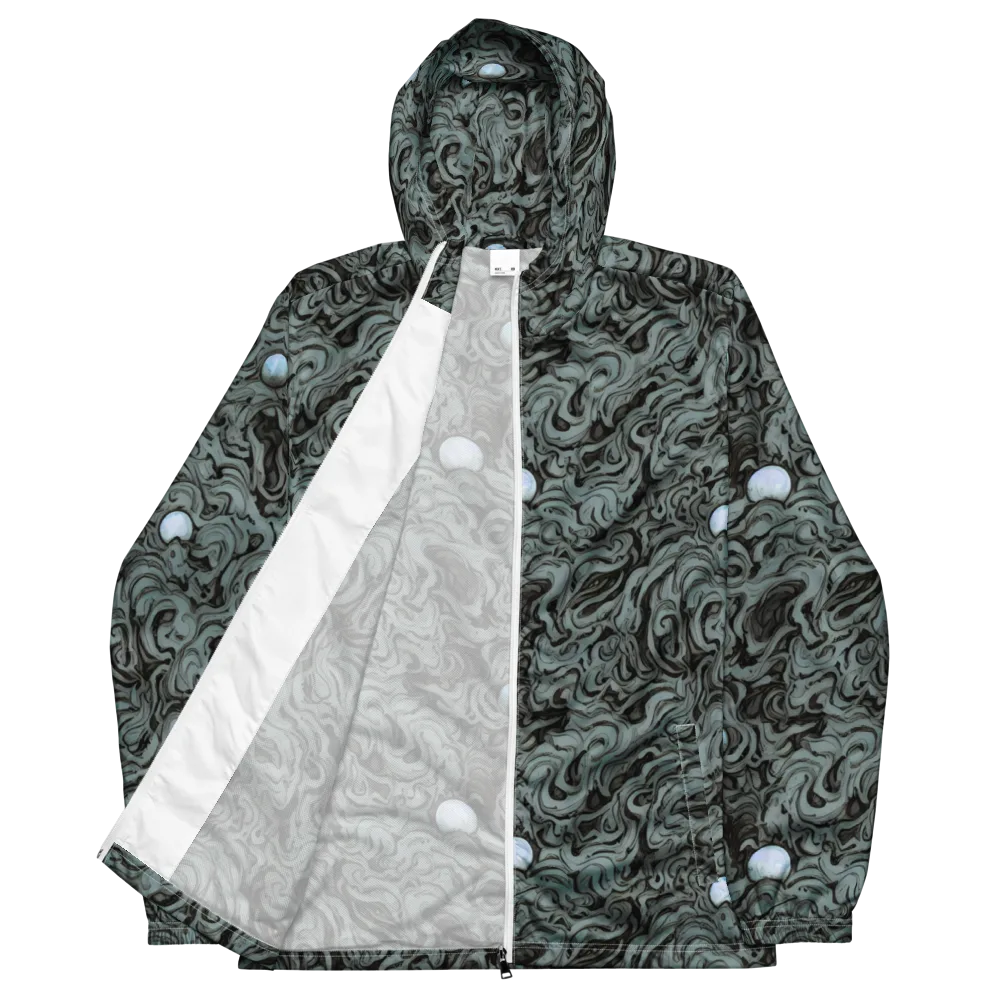 Caruso Swirl on Men's Windbreaker — Front