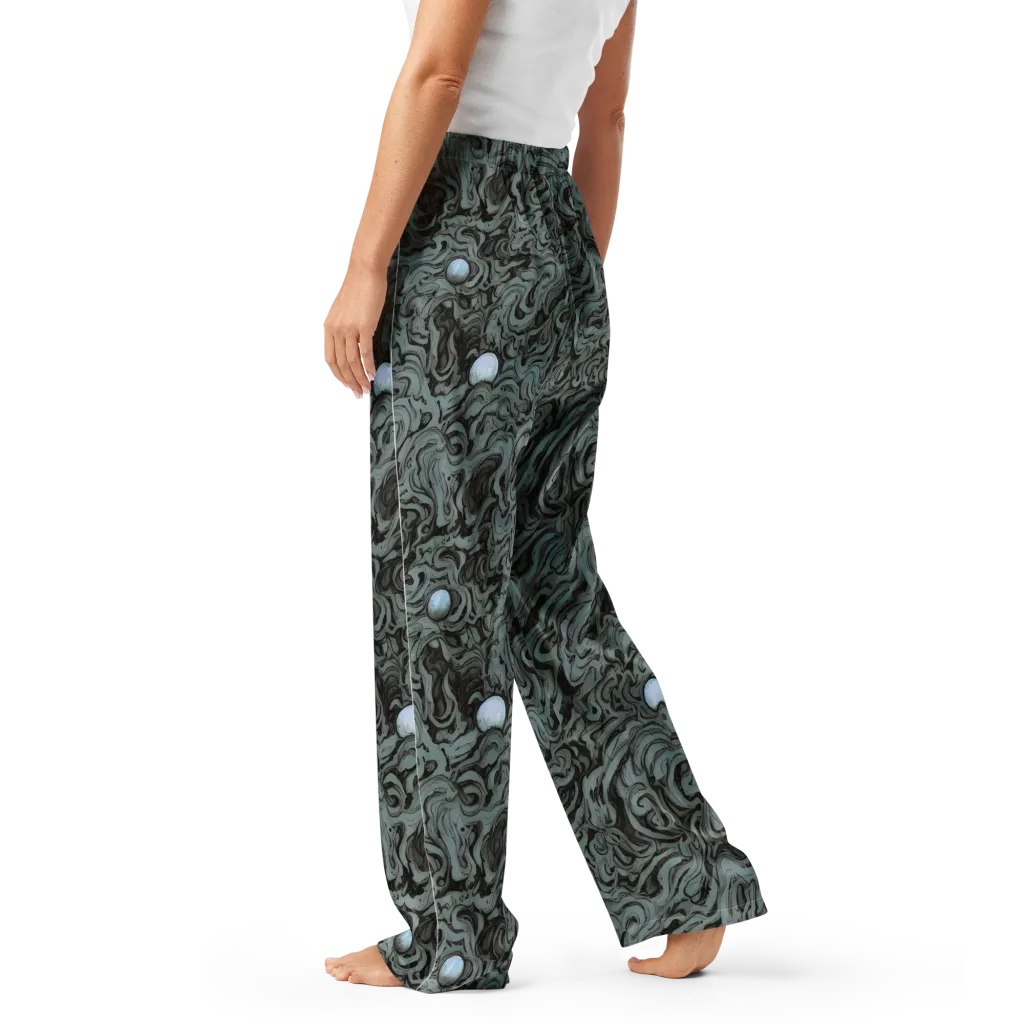 Caruso Swirl on Women's Pajama Pants — Left