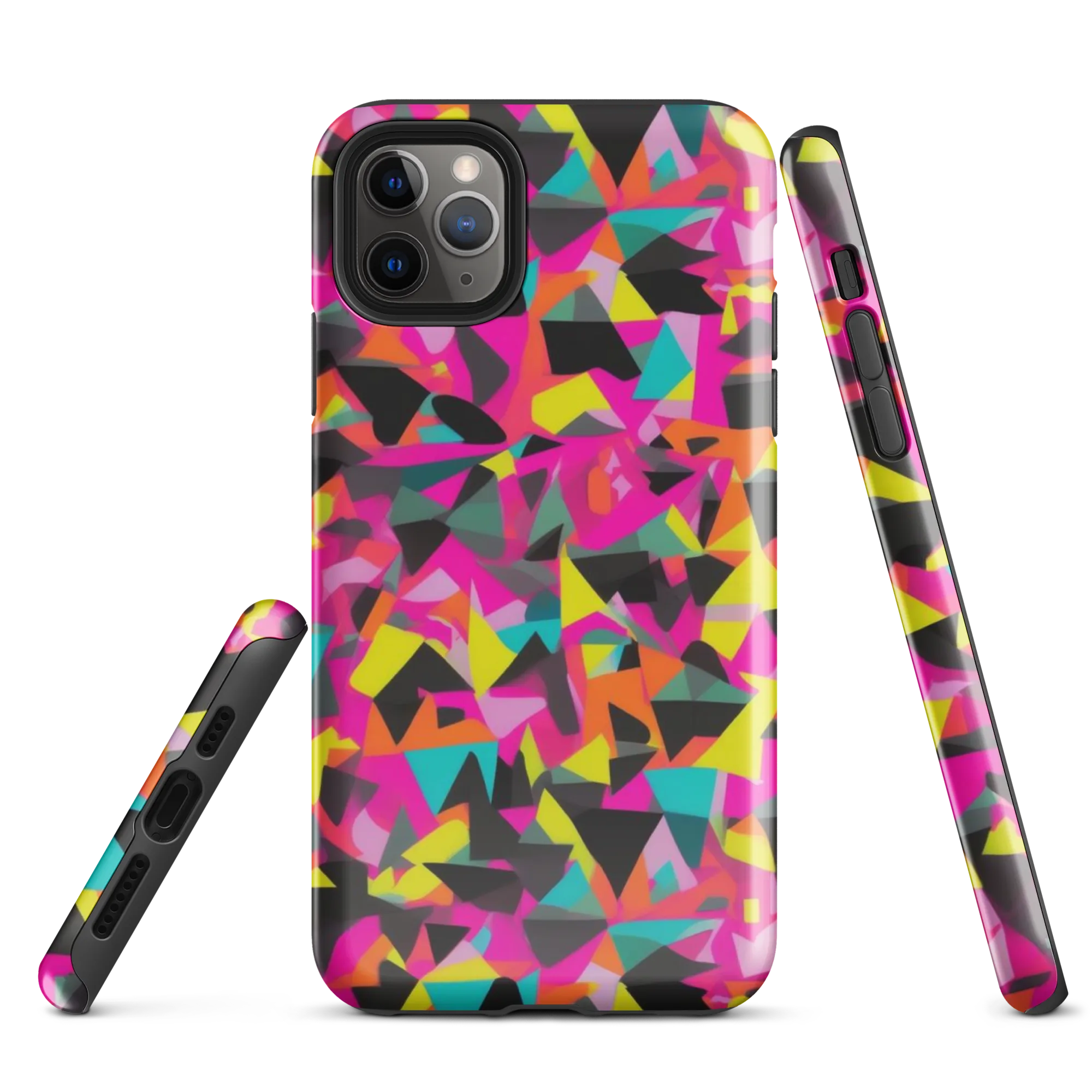 Afterparty Geometry on Tough Case for iPhone® — Front