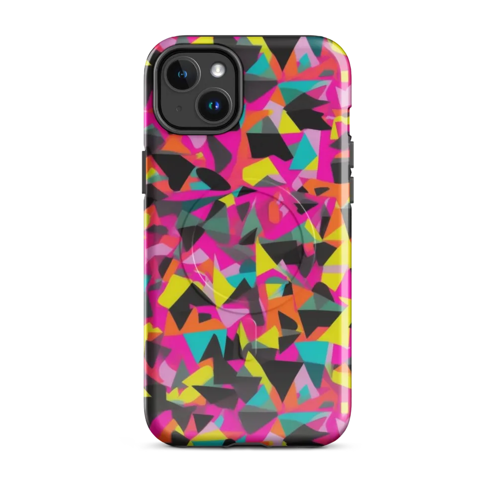 Afterparty Geometry on MagSafe Tough Case for iPhone® — Front