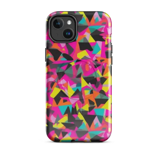 Afterparty Geometry on a MagSafe Tough Case for iPhone®