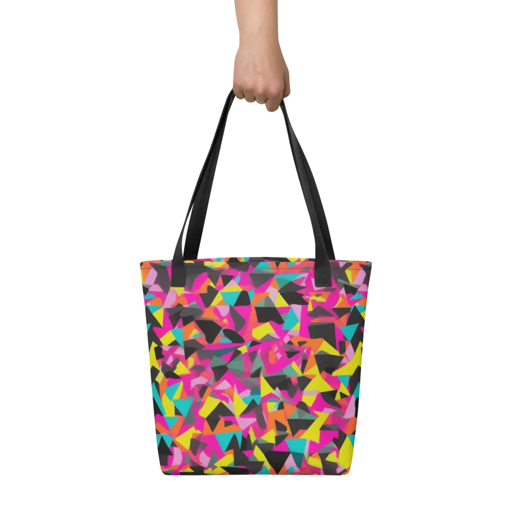 Afterparty Geometry on Tote Bag — Front