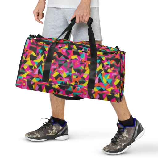 Afterparty Geometry on a Duffle Bag