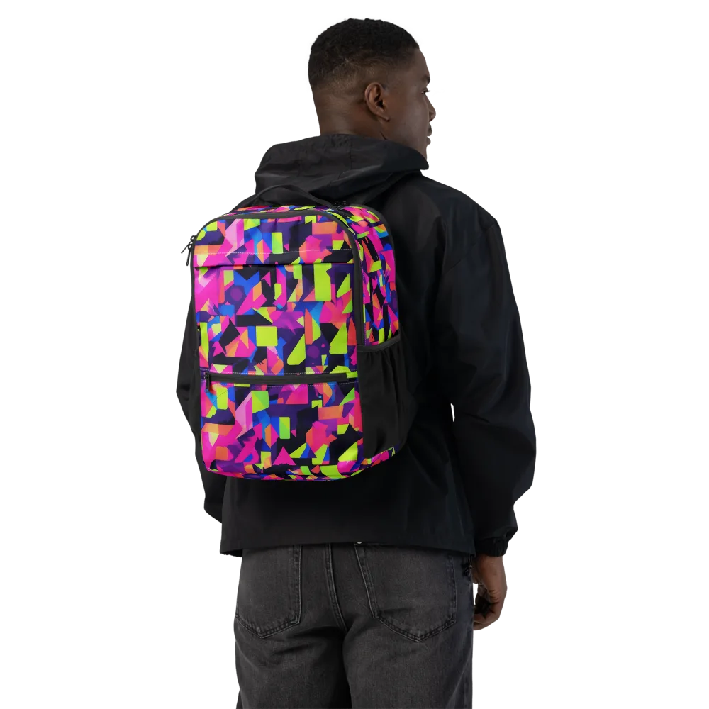 Synthetic Summer on Utility Backpack — Back