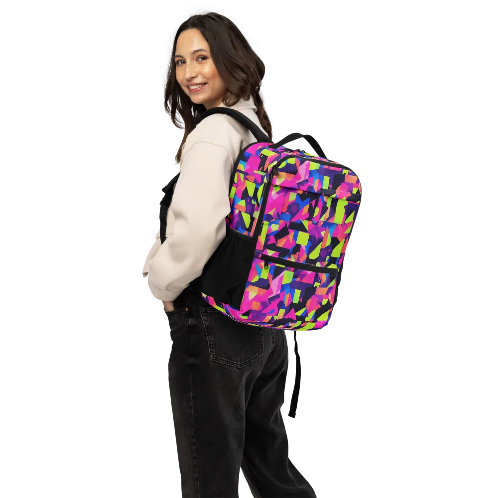 Synthetic Summer on Utility Backpack — Back