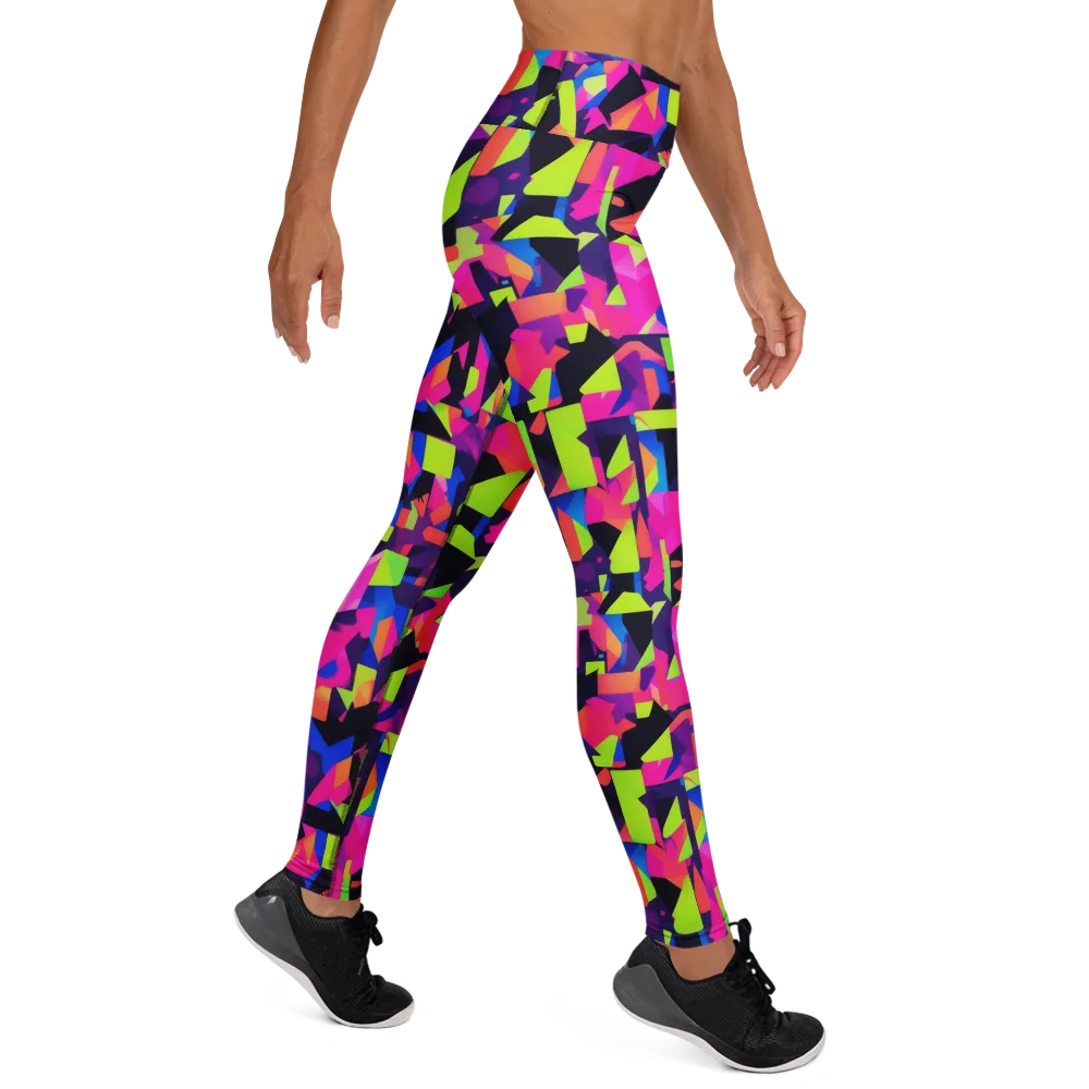 Synthetic Summer on Yoga Leggings — Right