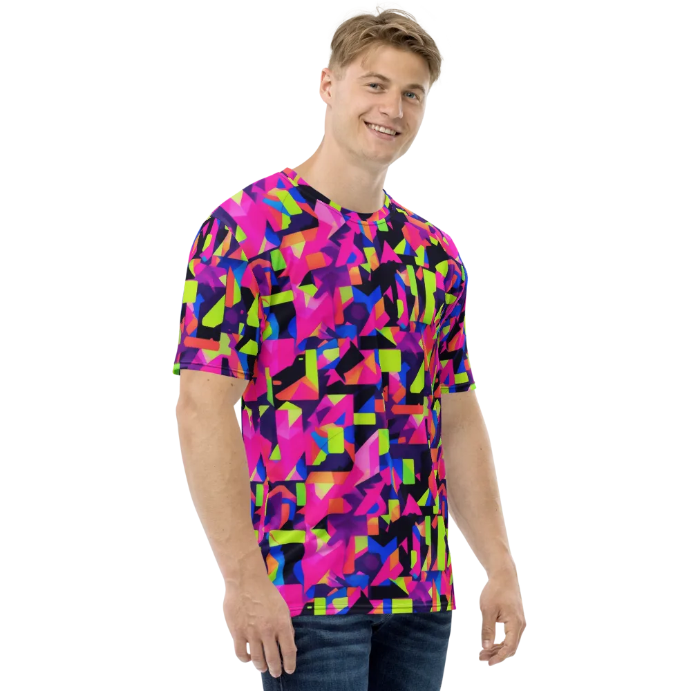 Synthetic Summer on Men's Crew Neck T-Shirt — Right