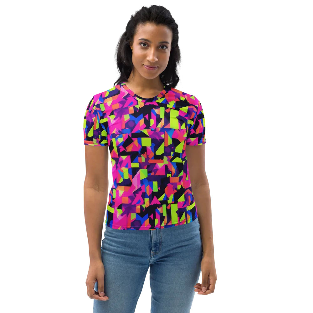 Synthetic Summer on Women's Crew Neck T-Shirt — Front