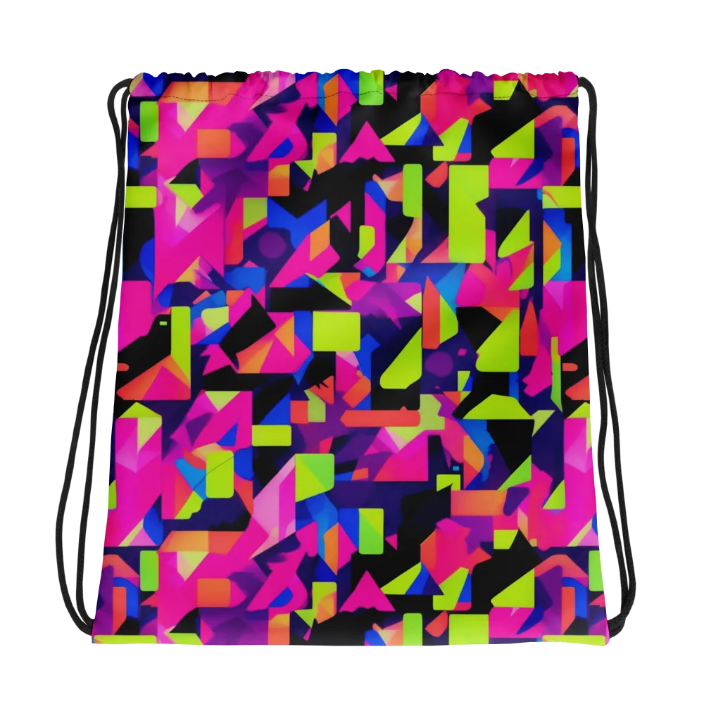 Synthetic Summer on Drawstring Bag — Photo