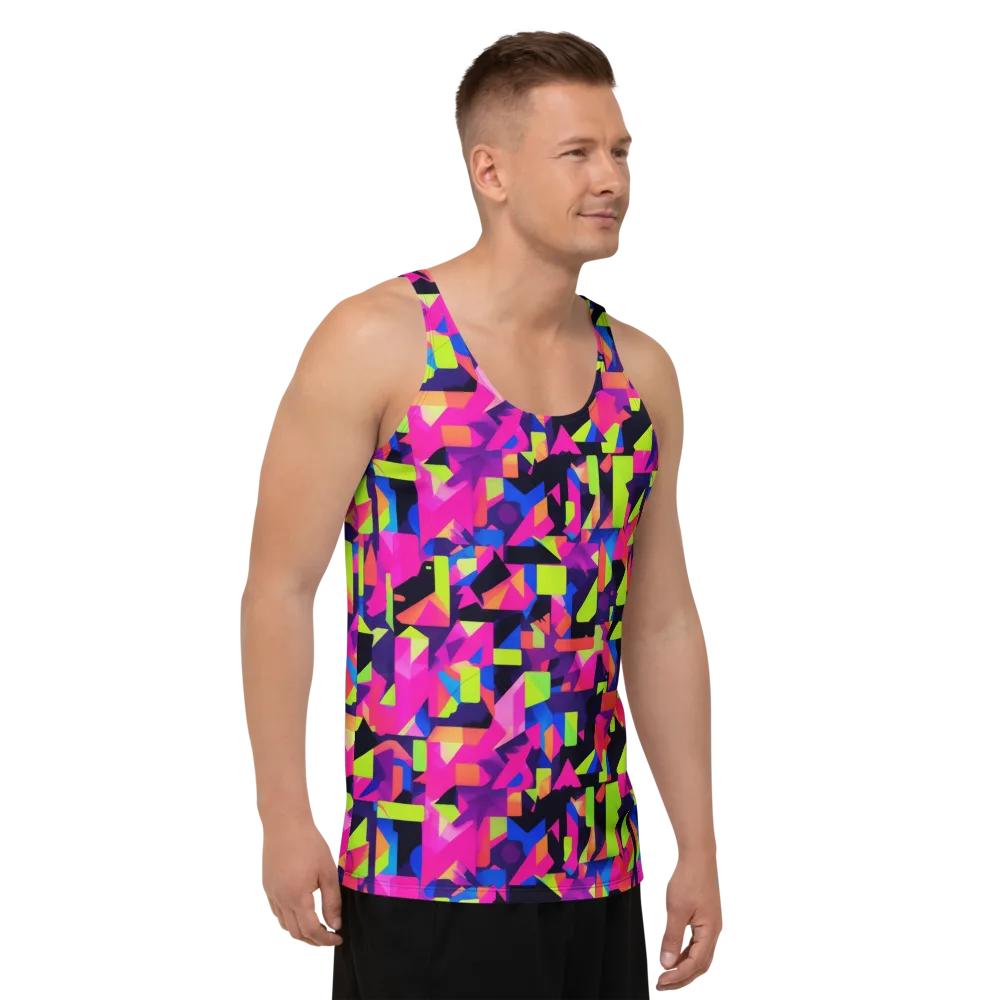 Synthetic Summer on Men's Tank Top — Right Front