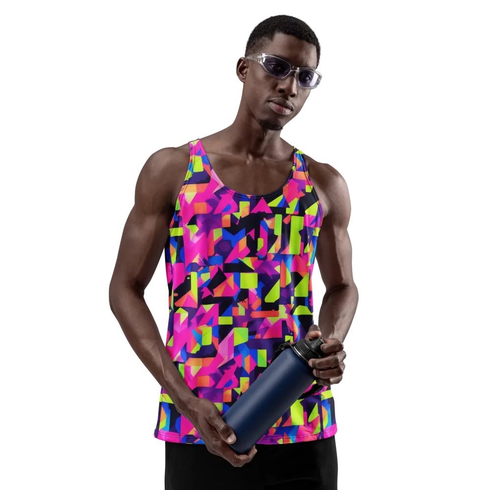 Synthetic Summer on Men's Tank Top — Front