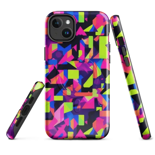 Synthetic Summer on a MagSafe Tough Case for iPhone®