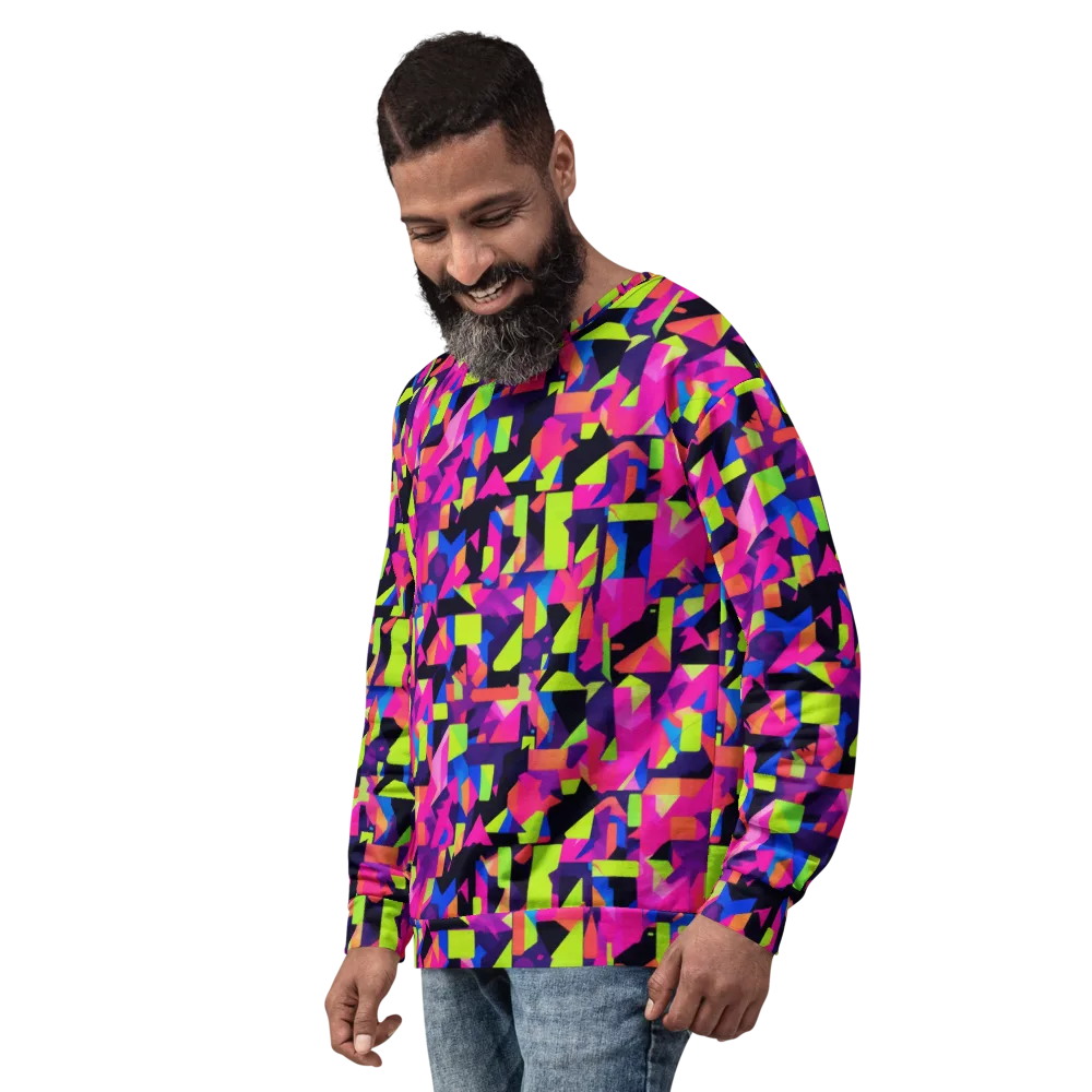 Synthetic Summer on Sweatshirt — Left Front