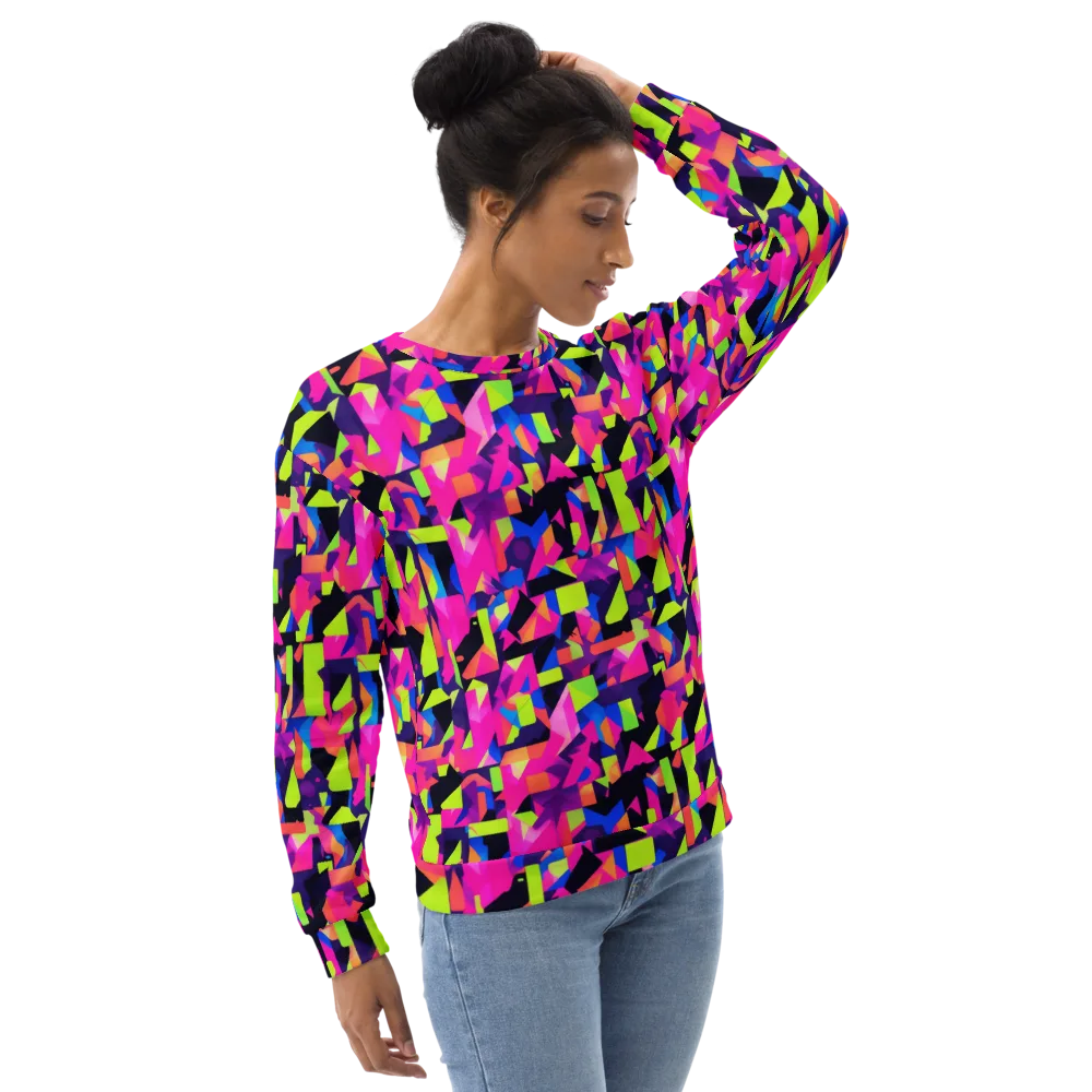 Synthetic Summer on Sweatshirt — Right Front