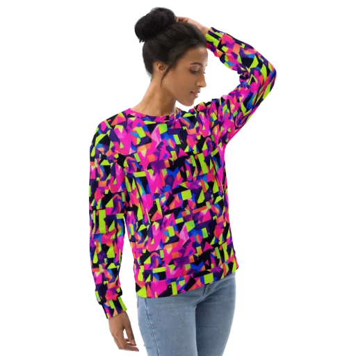 Synthetic Summer on a Sweatshirt