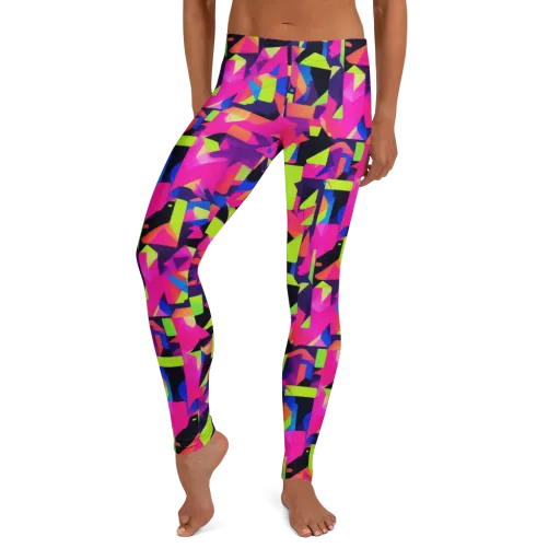 Synthetic Summer on a Leggings