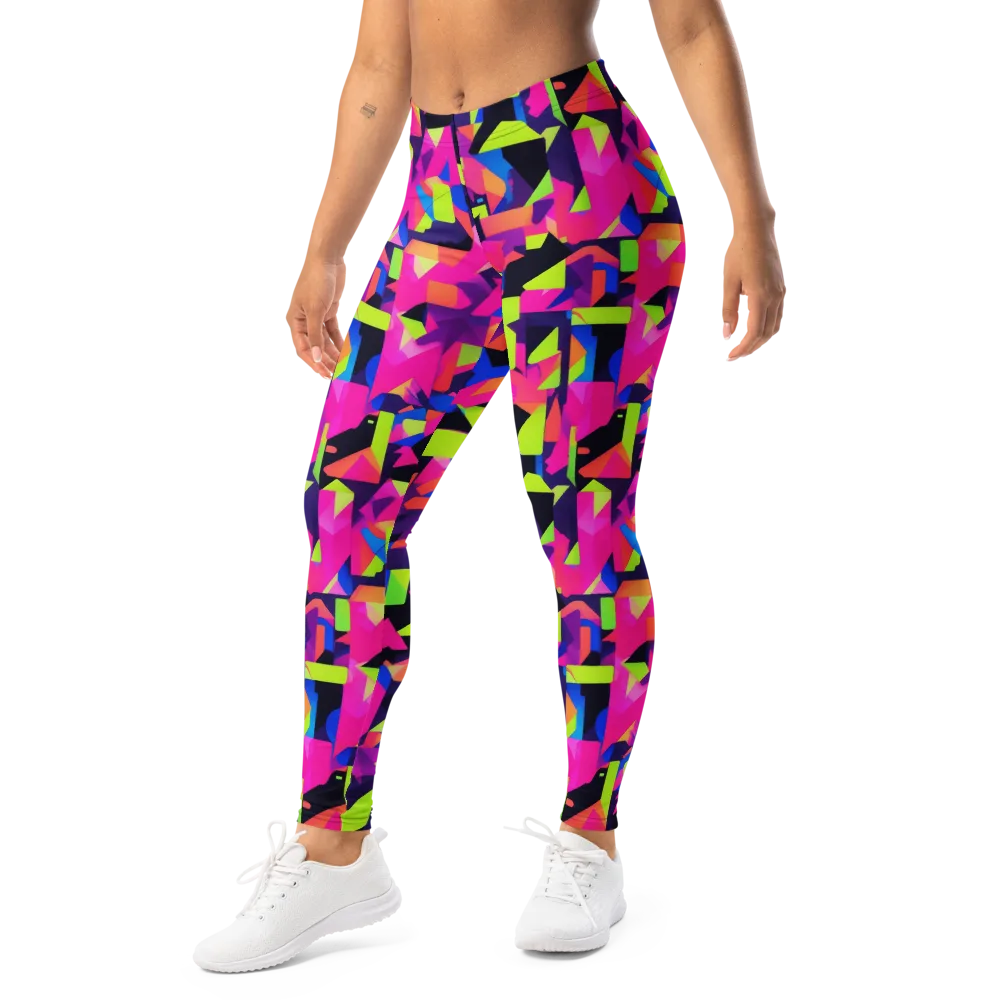 Synthetic Summer on Leggings — Left Front