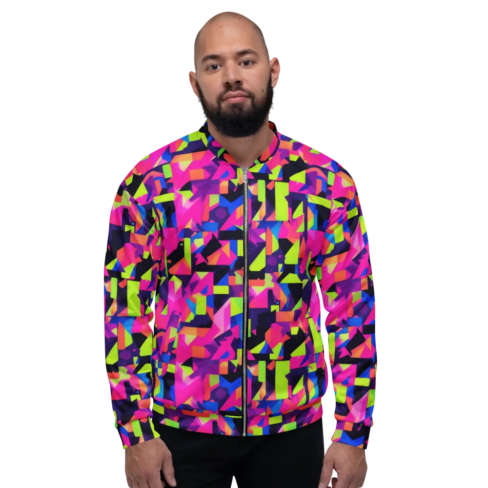 Synthetic Summer on Bomber Jacket — Front