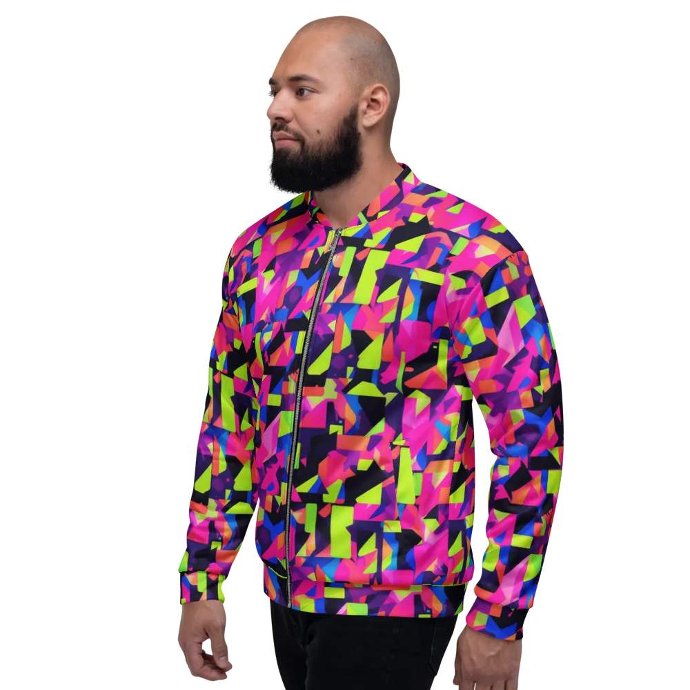 Synthetic Summer on Bomber Jacket — Left
