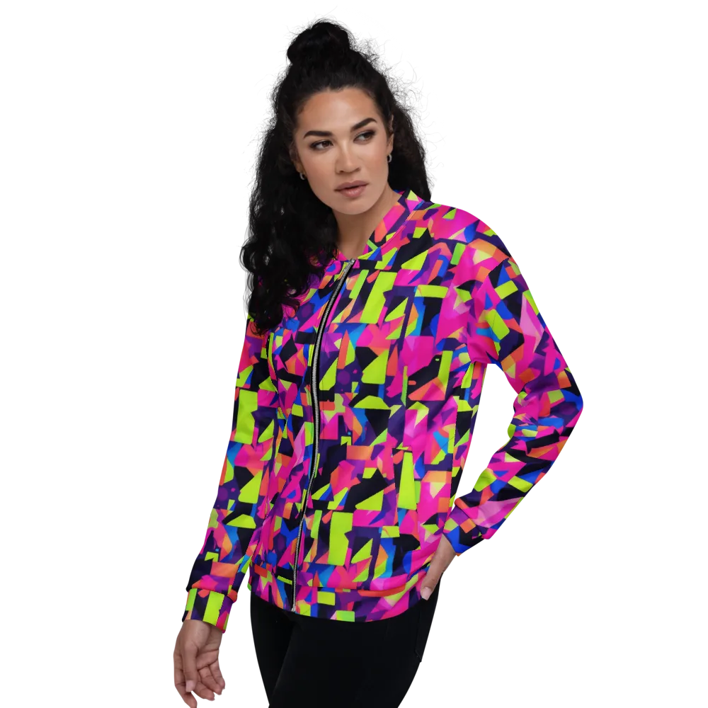 Synthetic Summer on Bomber Jacket — Left