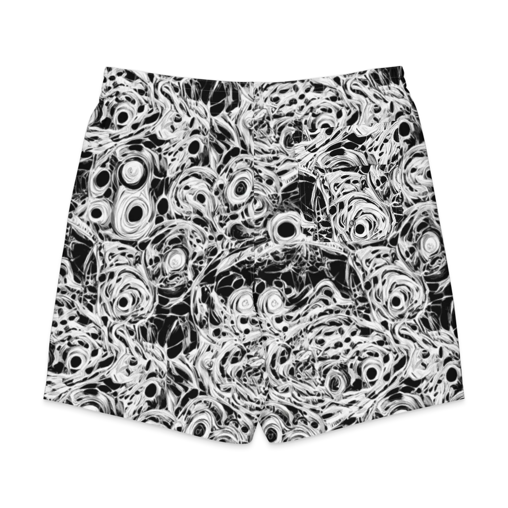Noir Organism on Men's Board Shorts — Back