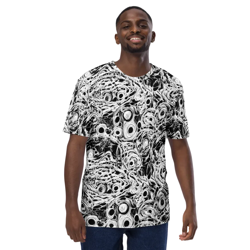 Noir Organism on Men's Crew Neck T-Shirt — Front
