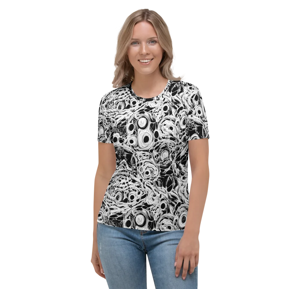 Noir Organism on Women's Crew Neck T-Shirt — Front