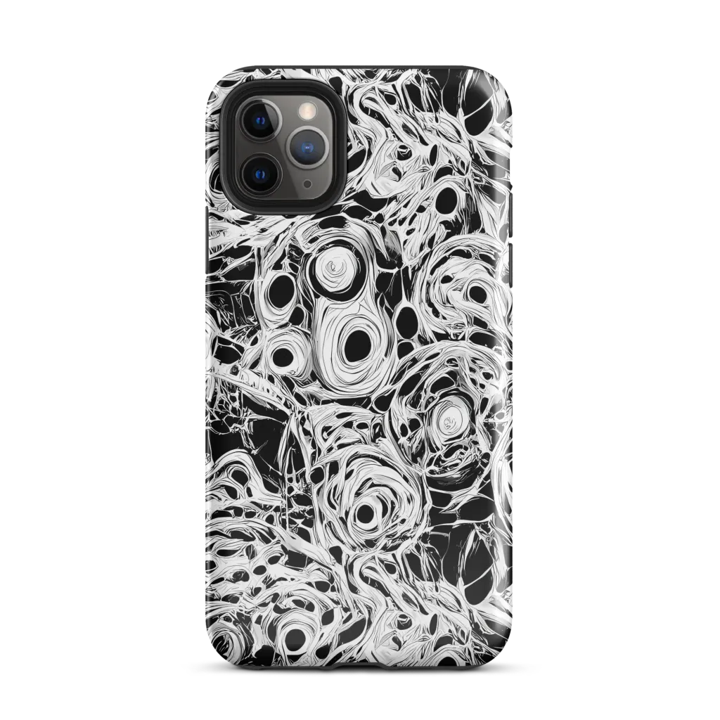 Noir Organism on Tough Case for iPhone® — Front