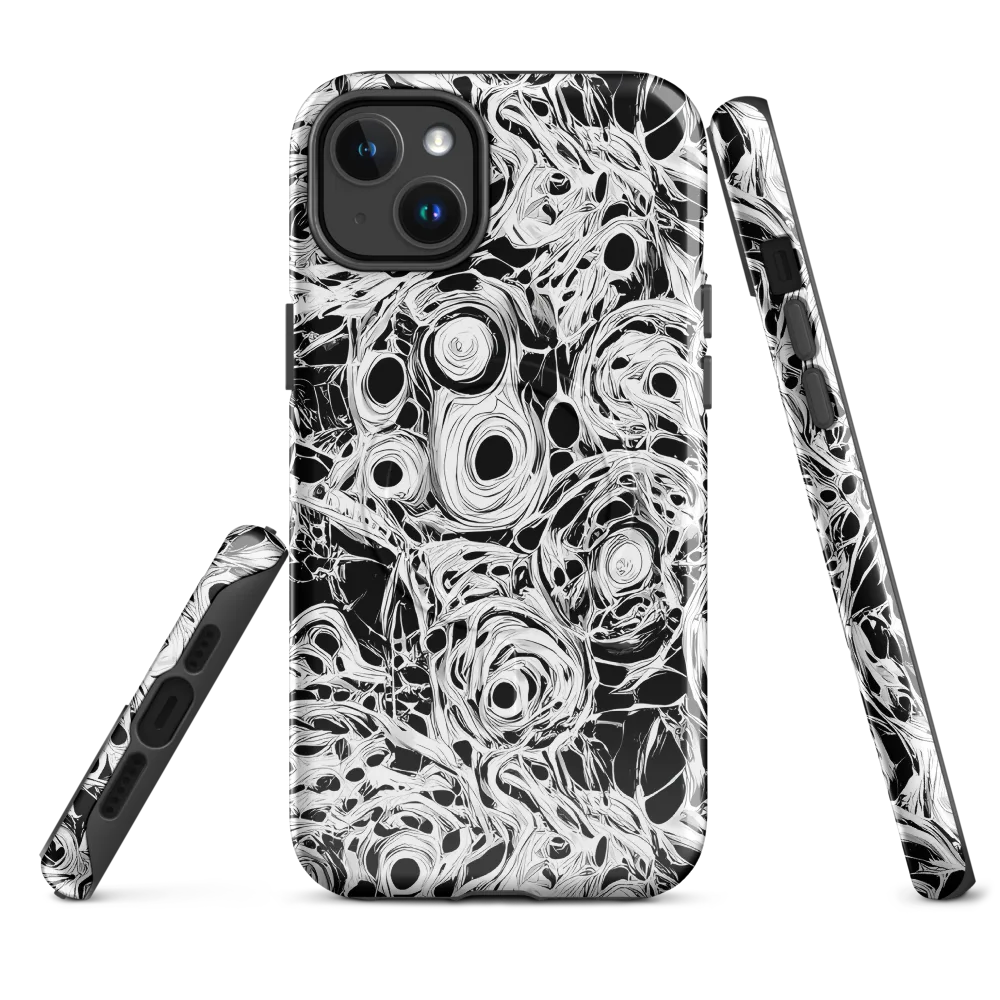 Noir Organism on MagSafe Tough Case for iPhone® — Front