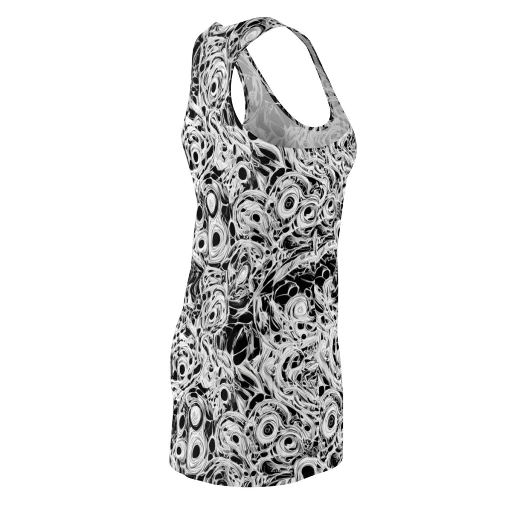 Noir Organism on Racerback Dress — Back Side
