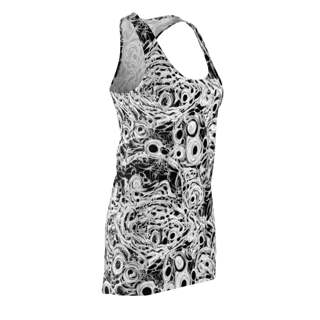 Noir Organism on Racerback Dress — Front Side