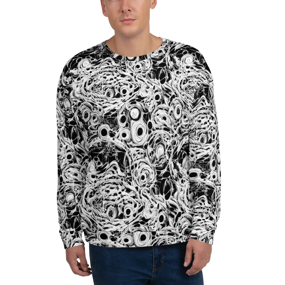 Noir Organism on Sweatshirt — Front