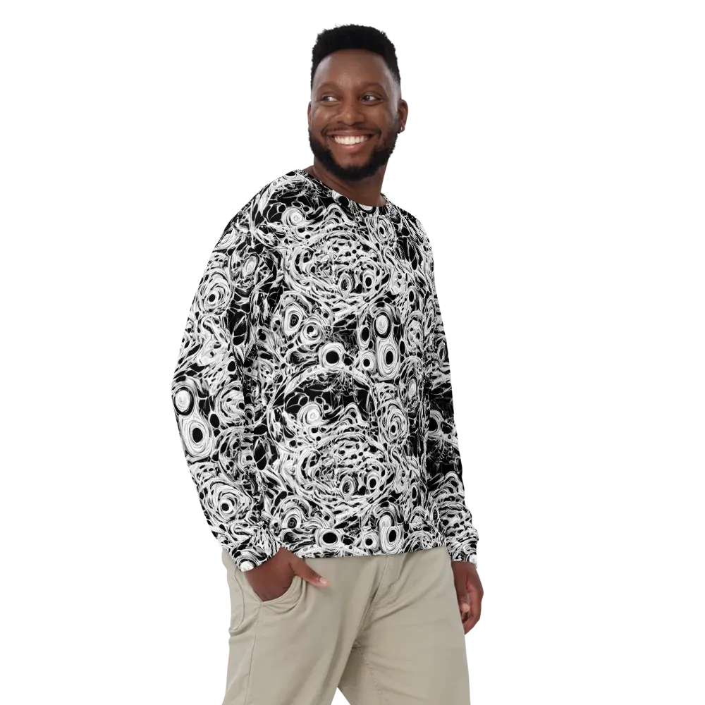 Noir Organism on Sweatshirt — Front