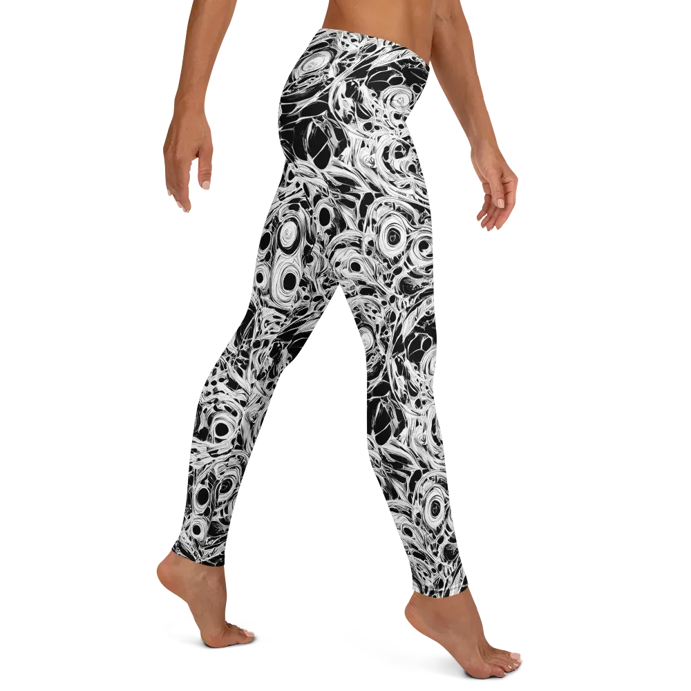 Noir Organism on Leggings — Right